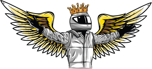 赛车人卡通设计图片下载