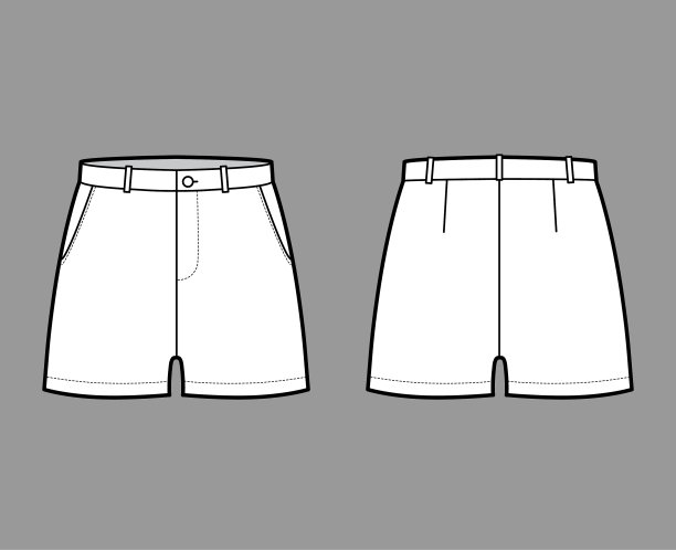 短裤的技术与时尚图片下载
