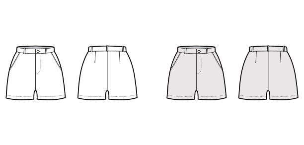 短裤的技术与时尚图片下载