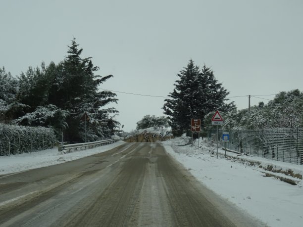 下雪的景色图片下载