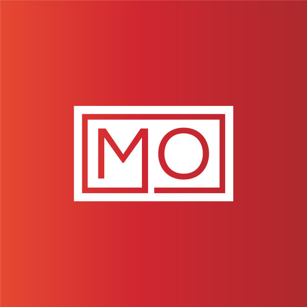 创意首字母莫方标志设计图片下载