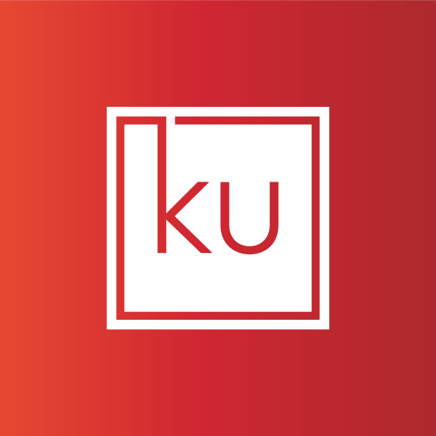 创意首字母ku方标志设计图片下载
