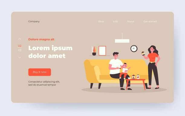 妈妈和爸爸在家喂孩子图片下载