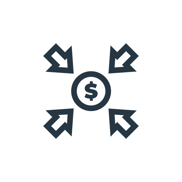 损失图标向量从经济概念。细线插图损失可编辑的笔触。丢失线性符号用于网页和移动应用程序，标志，印刷媒体。图片下载