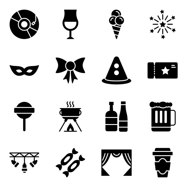 包装节日固体图标图片下载