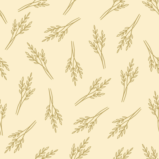 单面小麦花纹图片下载