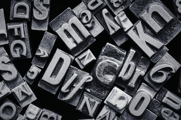 金属凸版印刷背景图片下载