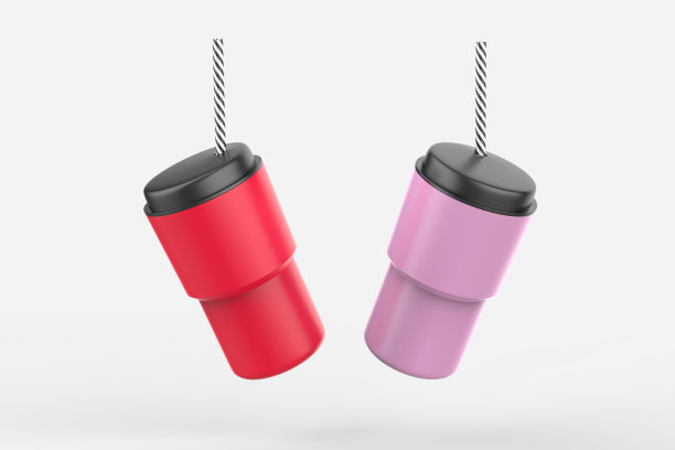 咖啡杯吸管模型图片下载