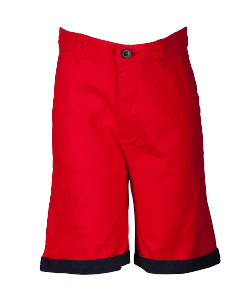 半裤子边口袋上的白色背景图片下载