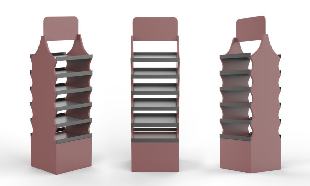 陈列架，产品的零售陈列架图片下载