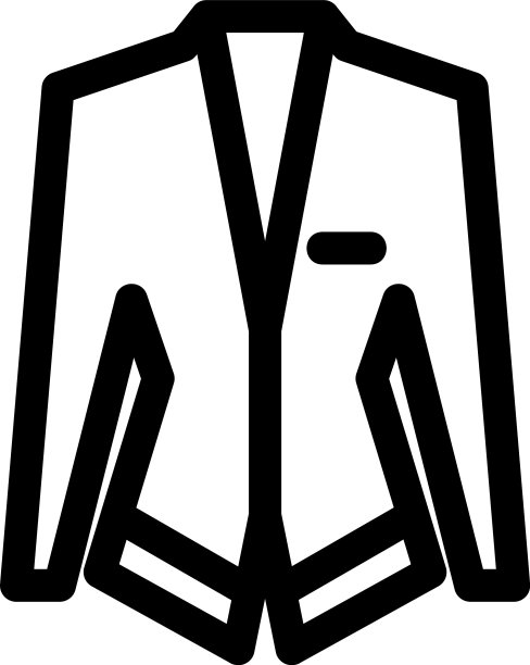 运动上衣图标或标志孤立的标志符号图片下载