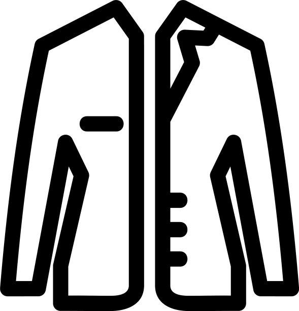 运动上衣图标或标志孤立的标志符号图片下载