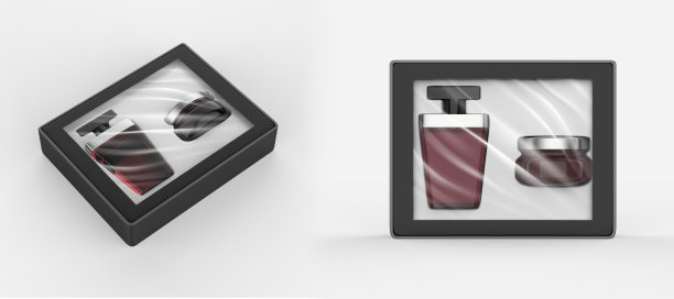 空白化妆礼盒图片下载