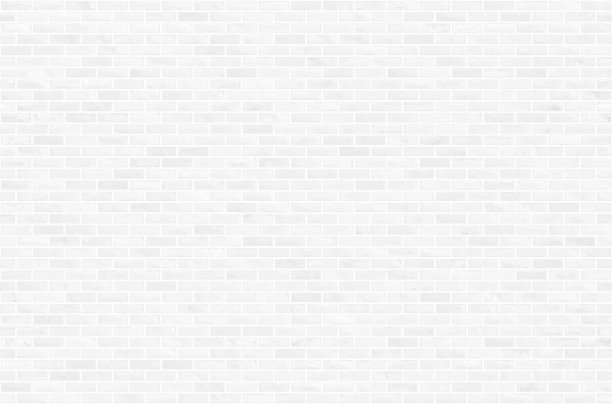 白灰砌块砖墙无缝图案纹理背景图片下载
