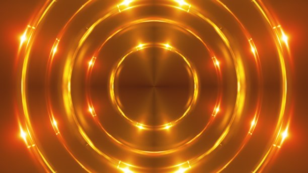 黄金分形灯图片下载