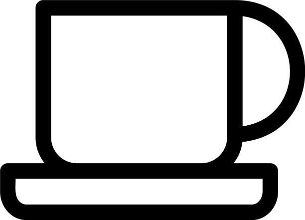 咖啡图标或标志孤立标志符号图片下载