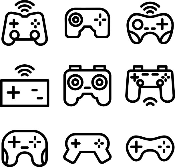 控制台图标或标志孤立符号符号图片下载