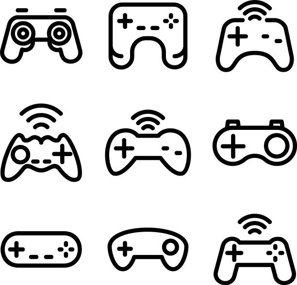 控制台图标或标志孤立符号符号图片下载