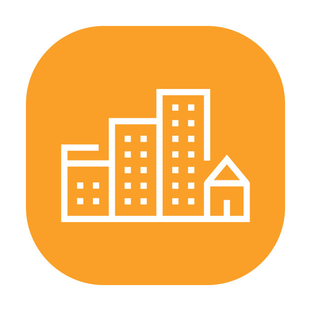 可持续城市和社区黑色图标图片下载