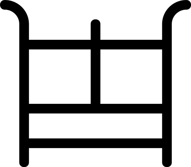 摇篮图标或标志孤立标志符号图片下载