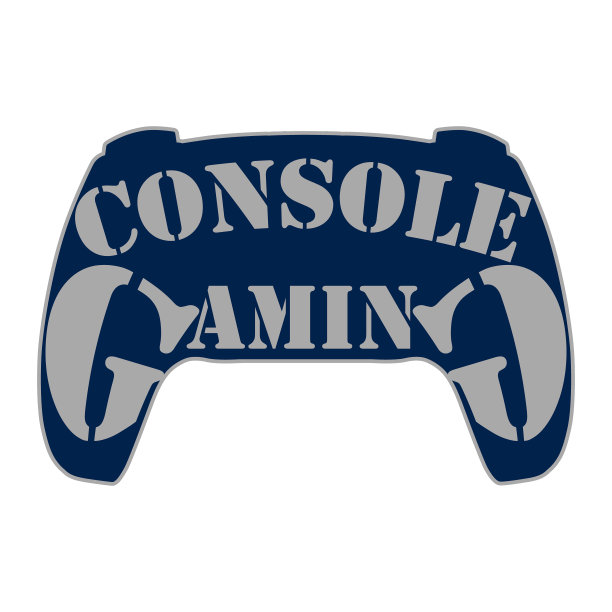 蓝色视频游戏控制器与文本控制台游戏图片下载