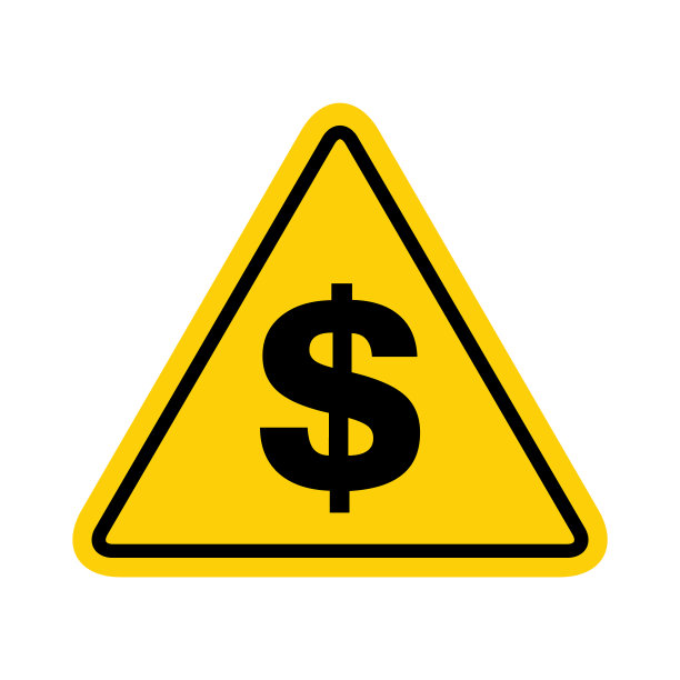 美元货币符号，商业现金图标，保存货币银行标志，矢量插图孤立的背景图片下载