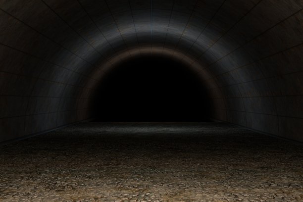 黑暗的隧道图片下载