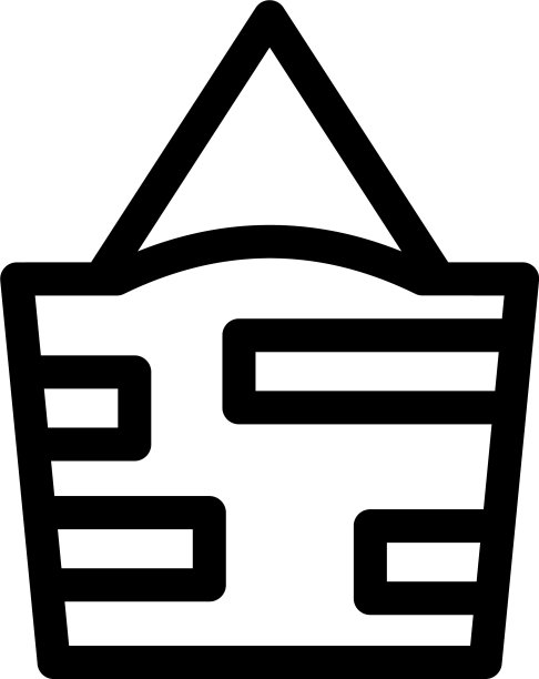 手袋图标或标志孤立标志符号图片下载