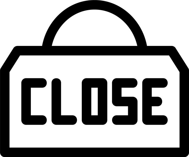 挂板上的图标或标志孤立标志符号图片下载