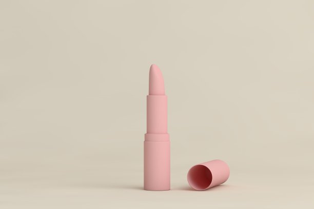 3 d粉红色口红图片下载