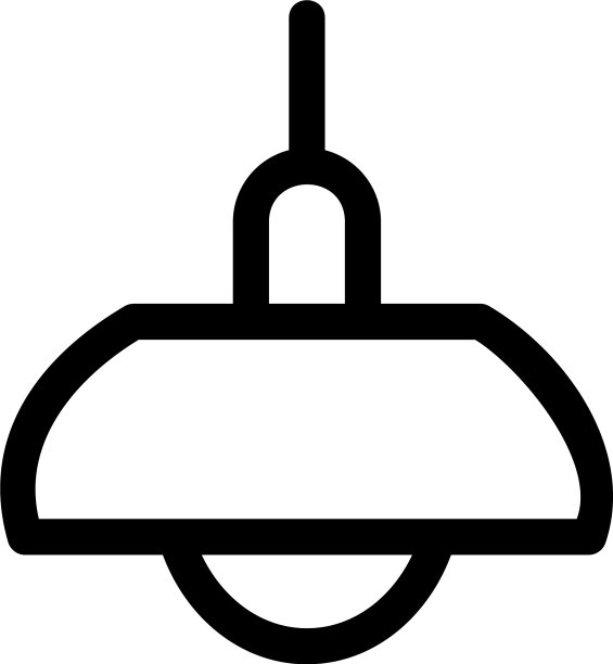 悬挂灯标或标志孤立标志符号图片下载