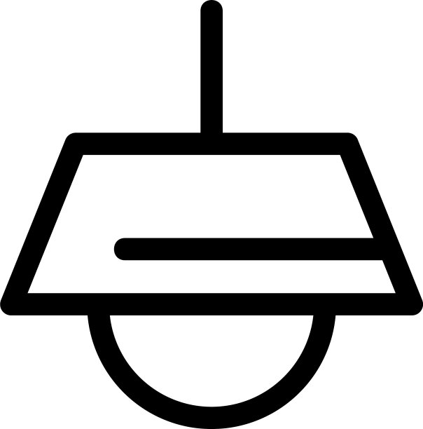 悬挂灯标或标志孤立标志符号图片下载