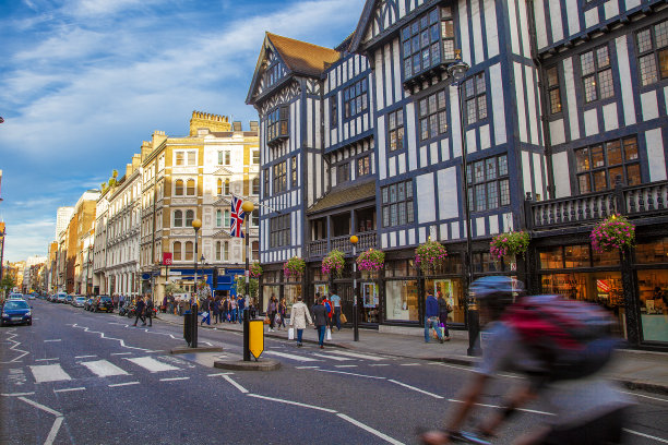 伦敦迷人的街道图片下载