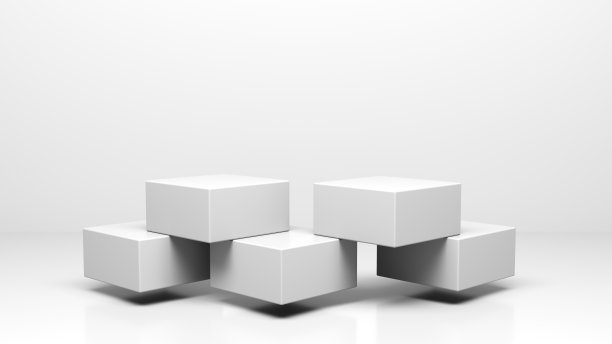 用于展示化妆品或其他产品的架子或台座图片下载