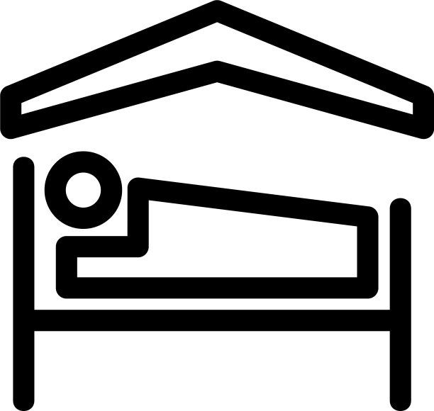 酒店标志或标志孤立标志符号图片下载