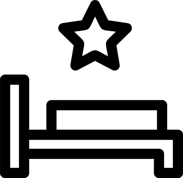 酒店标志或标志孤立标志符号图片下载