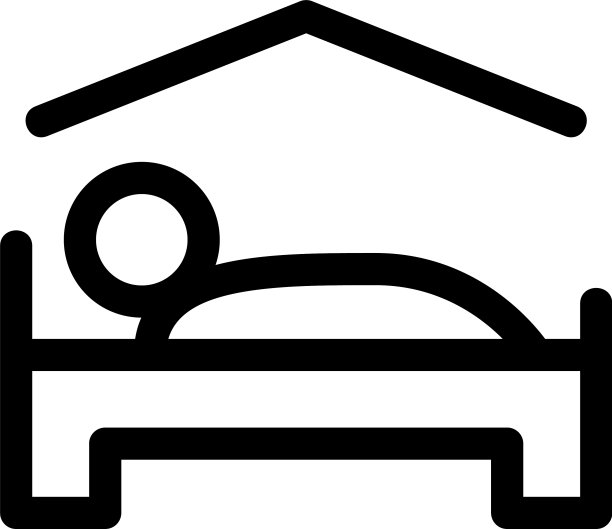 酒店标志或标志孤立标志符号图片下载