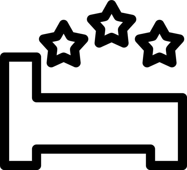 酒店标志或标志孤立标志符号图片下载