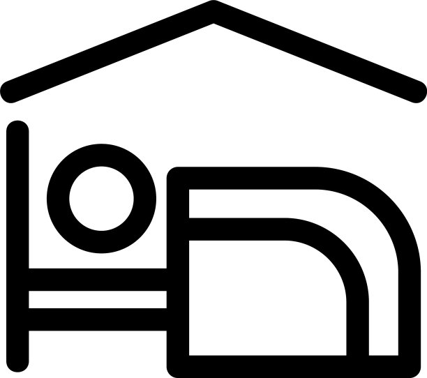 酒店标志或标志孤立标志符号图片下载