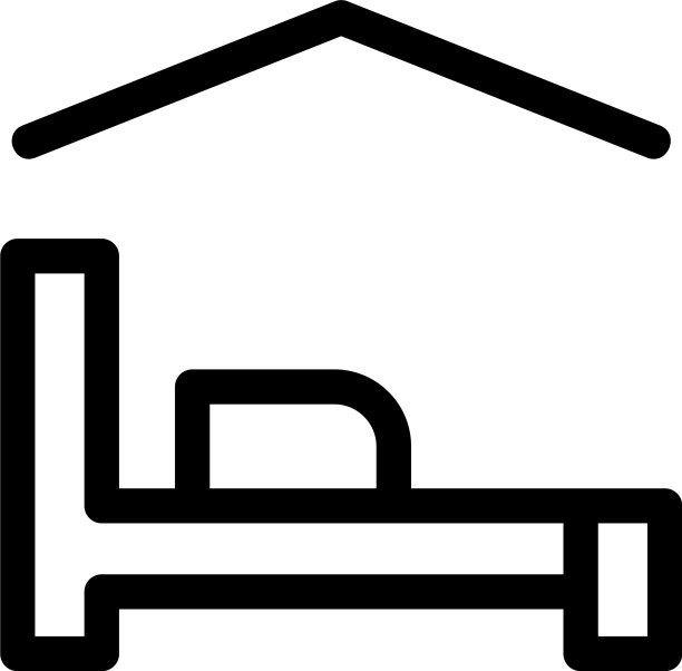 酒店标志或标志孤立标志符号图片下载