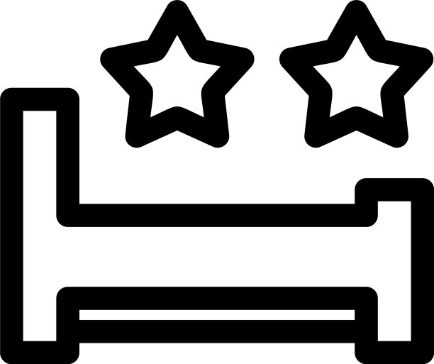 酒店标志或标志孤立标志符号图片下载