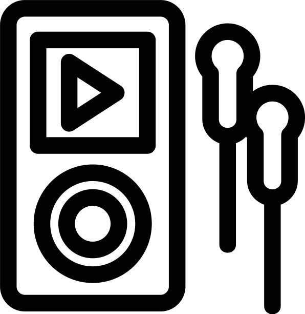 IPod图标或标志孤立标志符号图片下载