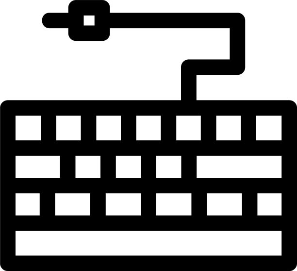 键盘图标或标志孤立符号符号图片下载