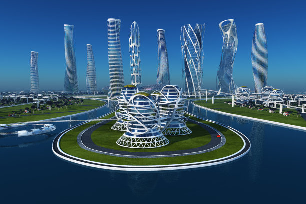 建筑群图片下载