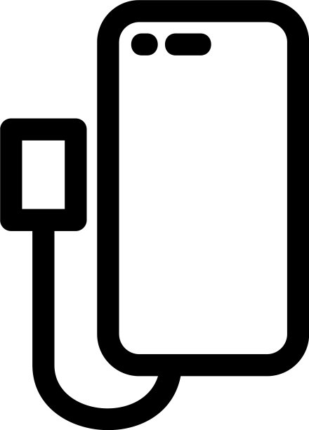 电源组图标或标志孤立标志符号图片下载