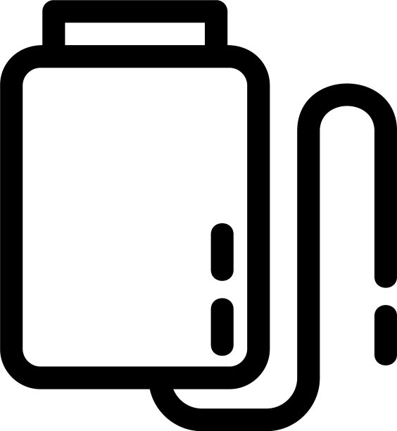 电源组图标或标志孤立标志符号图片下载