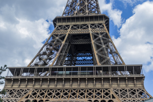 埃菲尔铁塔的各种景色图片下载