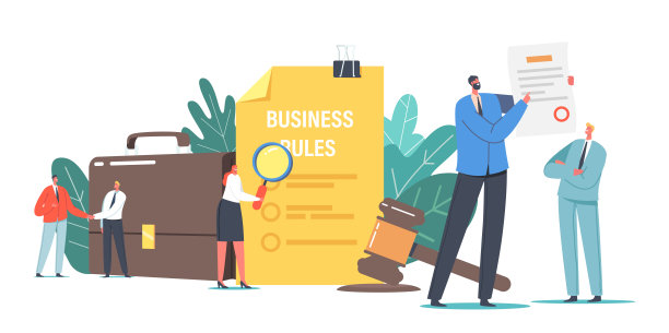 微小的字符阅读公司合规规则，文化和政策。商业法律法规的代表图片下载