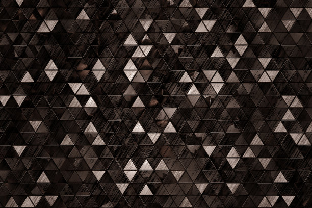 三维抽象背景的金属棱镜图片下载