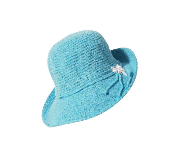 带裁剪路径的蓝色帽子图片下载